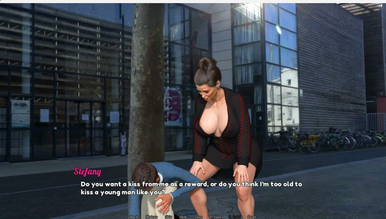 XXX Games Bunk: Perfekte hausfrau - gameplay - rollenspiel - ehefrau enthüllt sich vor collegue - Twerking...