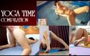 My secret diary (REGINA NOIR): Compilație de yoga în pielea goală. o femeie în chiloți practică yoga în...