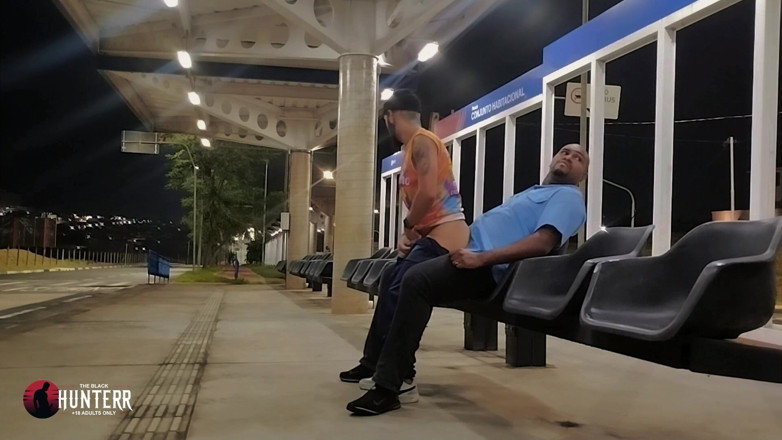 TheBlacKHunterr: Bus Driver Picking up Passenger at Stop Video 2