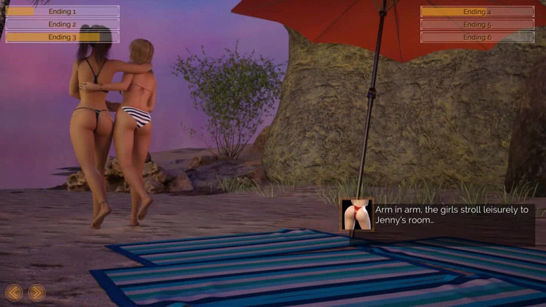 Dirty GamesXxX: Casamento feliz: lésbicas ao ar livre na praia ep.58