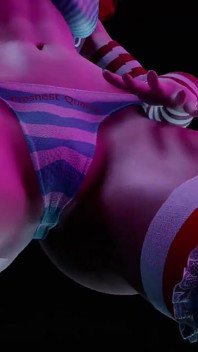 Ragazza rossa con le trecce che balla : 3D Hentai
