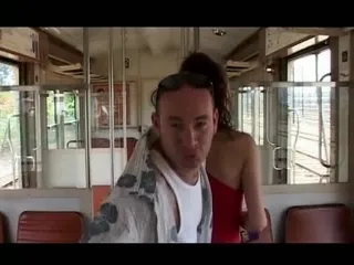 Planete Francaise: Cute and Sexy French Babe Assfucked in the Bus