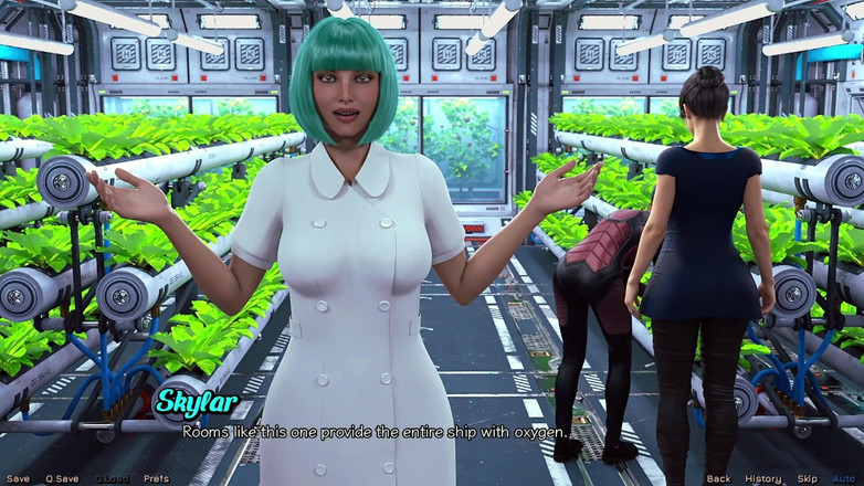 AVNTeller: Uvízlá ve vesmíru # 01 - Setkání se všemi krásnými dívkami