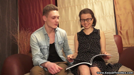 Casual Teen Sex: Bashful teeny wants firm cock
