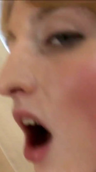 Nadagda is a Russian teen who fucks on the couch