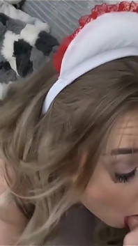 This Naughty Nurse Gets a Facial