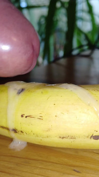 A Gay Dream Comes True. a Highly Potent Premium Sperm Donation for Your Banana Split..mp4