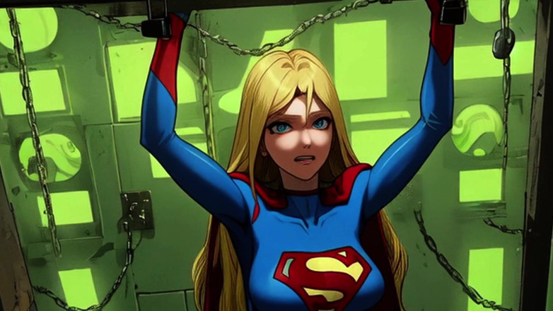 Spicy Toons: Superiorgirl: eksperimen alien
