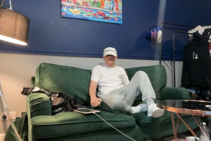 Caleb: Brit Lad Wank Masturbation Solo