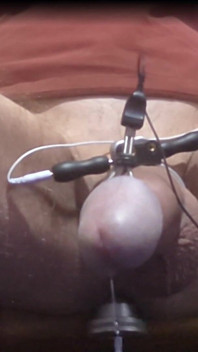 E-schÃ¶stim, tropfenden orgasmus