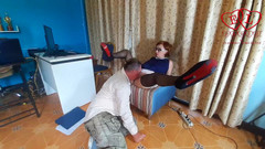 Strange stepfamily: Dominazione dell'ufficio, dominazione femminile, ENF, la signora capo e leccare...