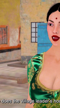 Horny Desi Indian Bhabhi Fucked Hard by Village Leader Outdoor Hardcore Sex Hindi Audio English Subtitles