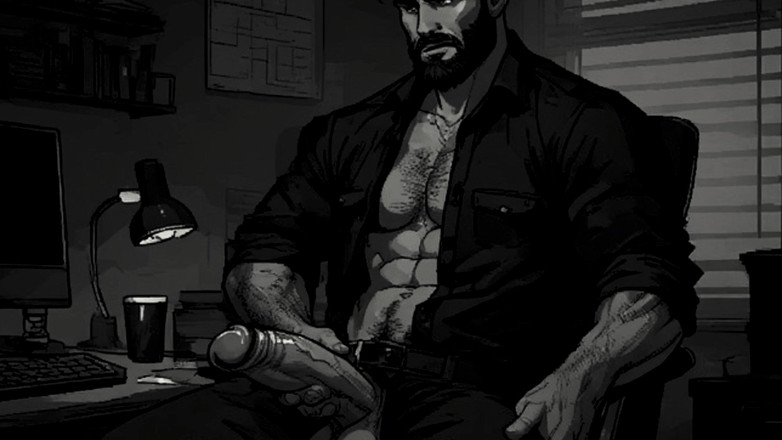 Erotic Man: Un homme érotique gémit