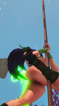 3D Akali Lol Pole Dance