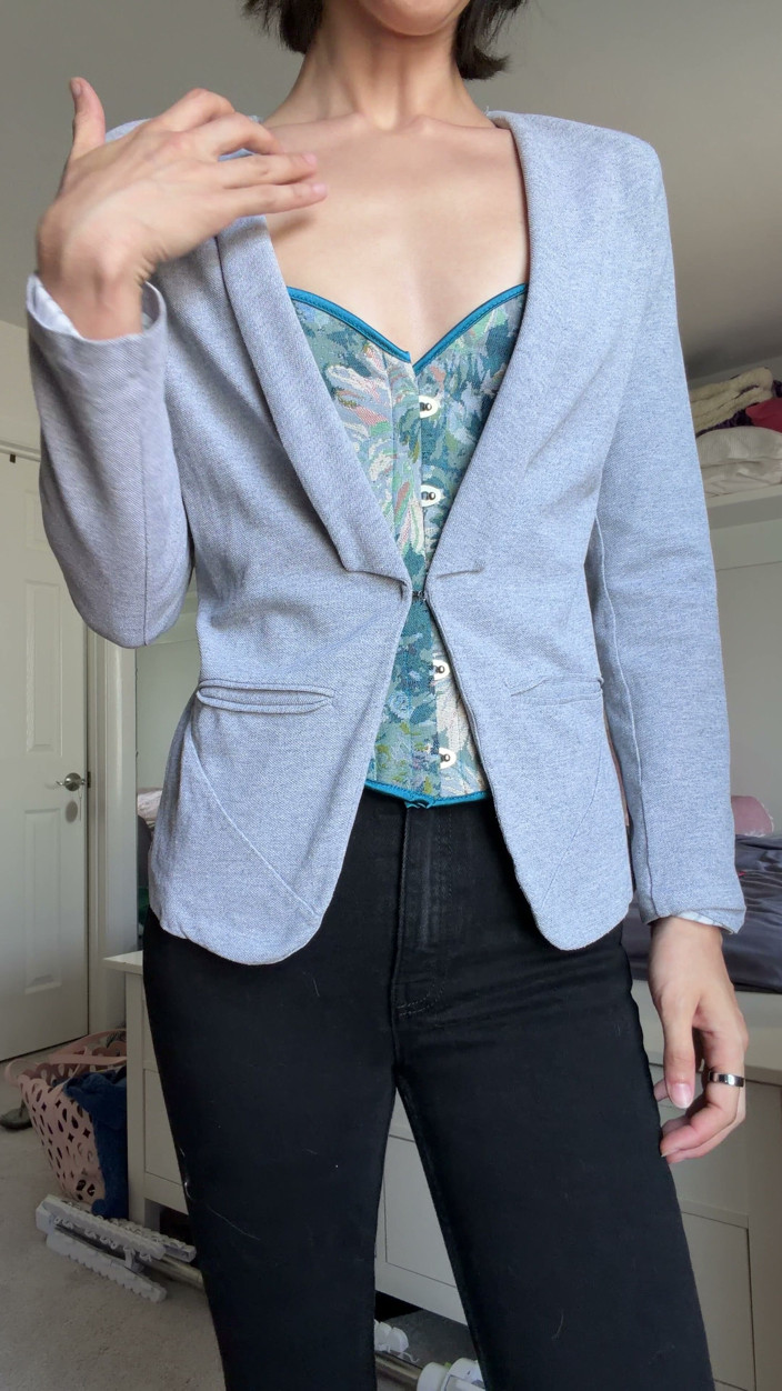 Ms_Emmy_Lynn: SFW корсет, джинсы, сексуальная бизнес-наряд