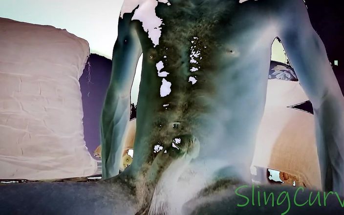 Only sling curve: Indoor harter schwarzer schwanz handjob