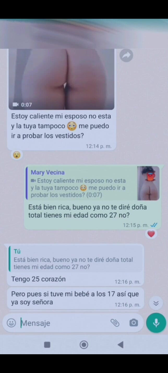 Mexicasero: 太太玛丽变得非常饥渴，给我发了她连裤袜的照片