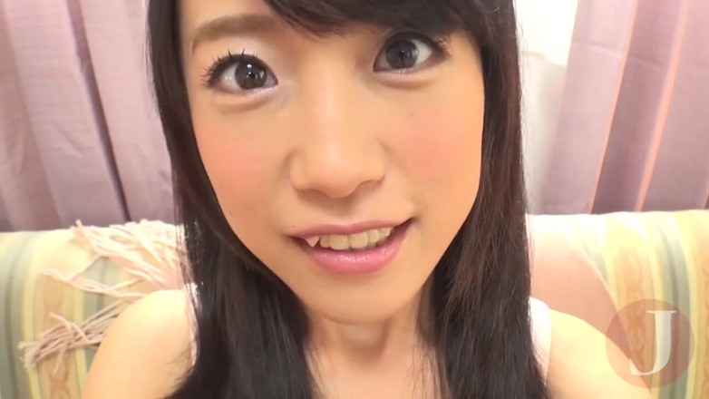 Asian happy ending: Brunette japanese teen in face fetish video