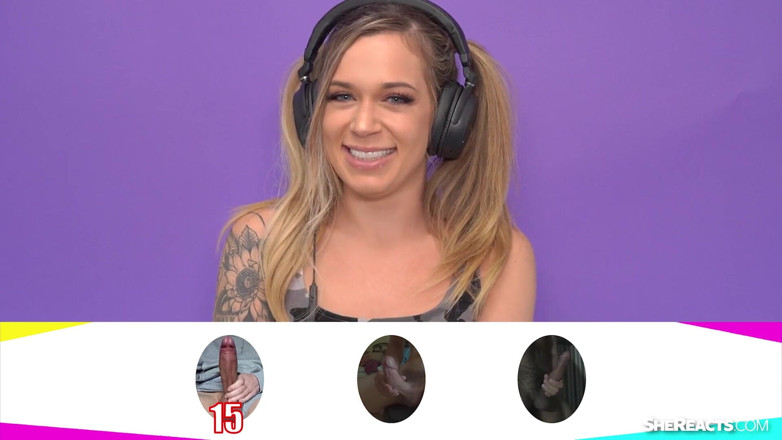 SheReacts: Rory Knox’s Big Dick Solo Jerk Reaction