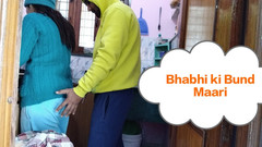 bibiji15: Kuřecí Bnate Hue Bhabhi Ki Bund Maari