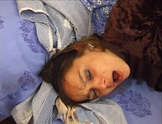 Hard Lesbians: Two whores in stocking toying and whipping