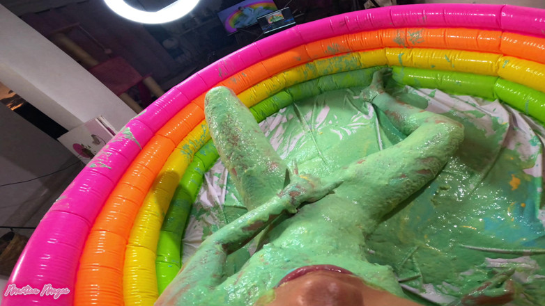MartinaMagni: POV robię bałagan slime i get Horny Wam Slime