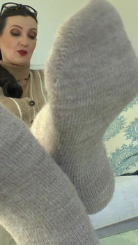 Smelling Wool Socks and Cumming on Them! Lady Victoria Valente