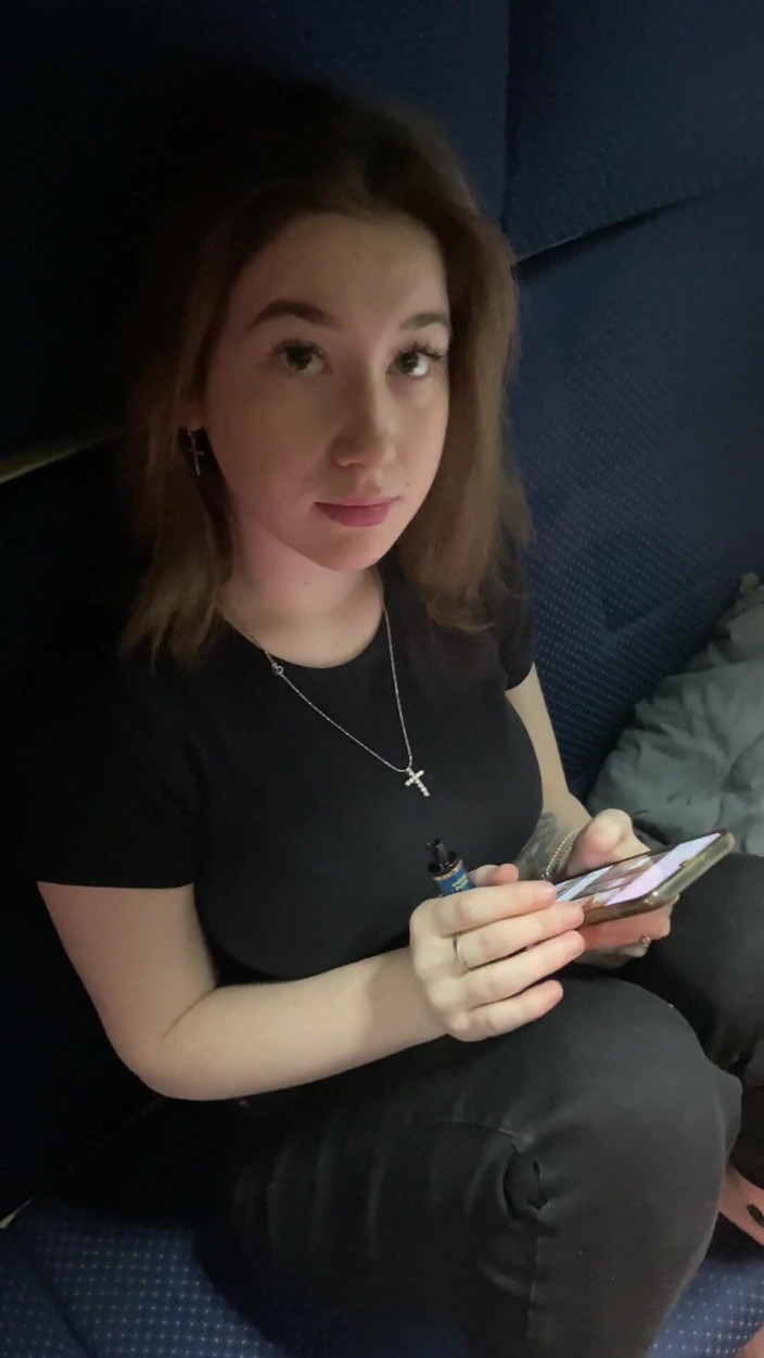 Milana Milka: Rude Ferry Compartment, Rude Passenger Fucked