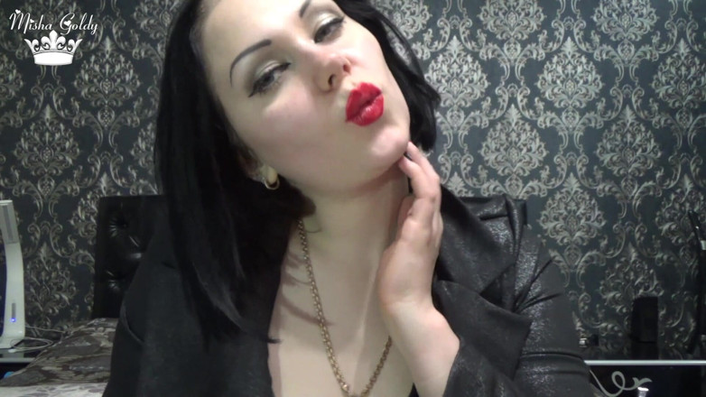 Goddess Misha Goldy: Rose lipstick &amp; gloss tease