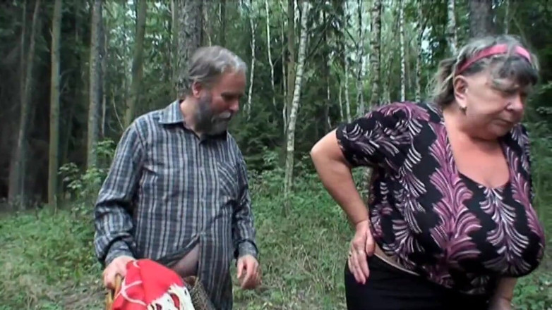 Old PIGS XXX: Young naughty teen spies an old couple fucking in the...