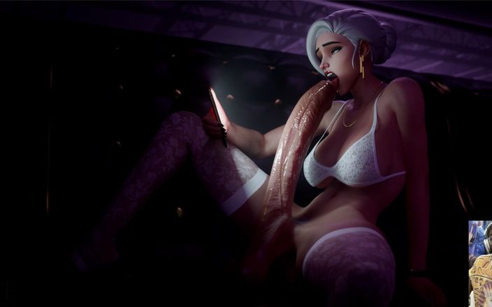 L6RD7BLU3 FUTA: 후타 자지를 빨아주는 큰 자지 엉덩이, 그녀의 큰 후타 자지를 존나게 따먹는 노란색 등불