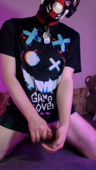 Playful Pup Jerks and Cums in Every Pose
