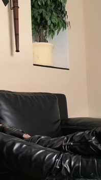 Smoking Leather Goddess
