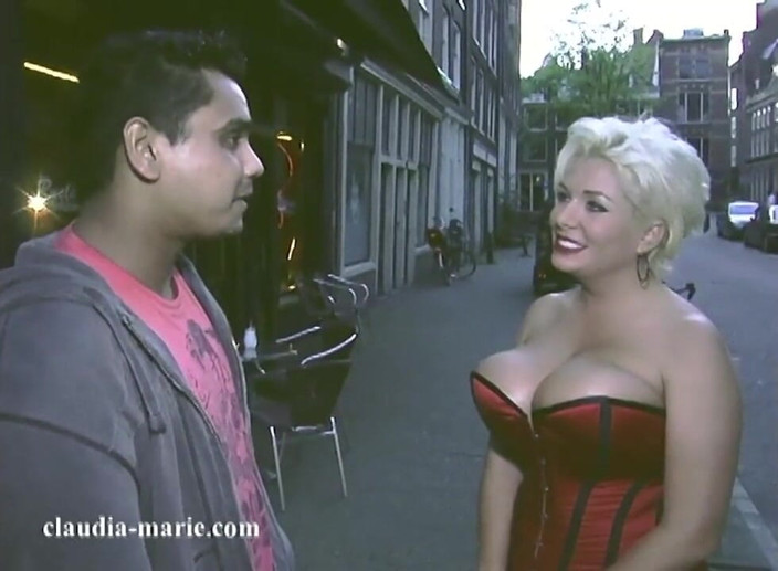 Claudia Marie: Big tit anal in Amsterdam