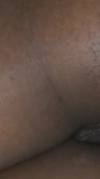 Hot Night Sex Woke Bubble Butt Ebony Teen From the Back with Morning Wood Ends in Hot Creampie in Her Tight Wet Pussy