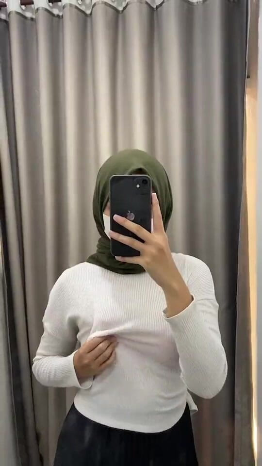 Hijab cute: Hijab Miroir