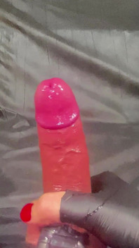 One Evening Sissy Stacy Decided to Jerk Her Cock