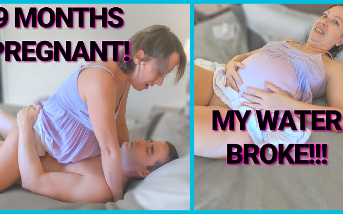 Milf Stella: 9 maanden zwangere milf geneukt