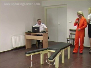 Spanking Server: Candy blond strap 2611