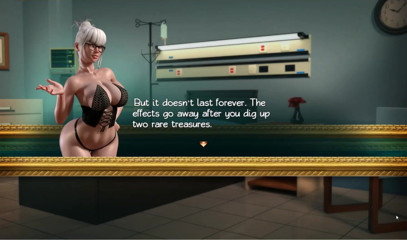 Cumming Gaming: 나디아의 보물 - 코멘트없이 놀자 [PornPlay Hentai] EP.5 시험은 핫한 금발 의사와 핸잡으로 바뀝니다.