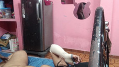 Reshma hot: Awek Tamil panas menyuap dengan ais krim & susu