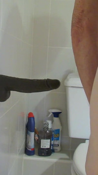 Menunggang dildo zakar bahagian 2