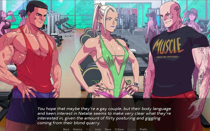 Dirty GamesXxX: Driven affairs: sexy fitte verheiratete ehefrau im fitnessstudio mit ihrem...
