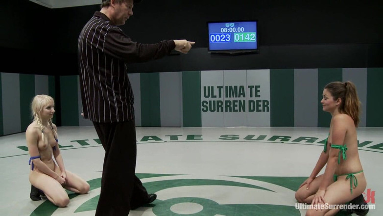 Ultimate surrender by Kink: Sexy Tiny Blond Get Her Ass Kicked. Then Gets Her...