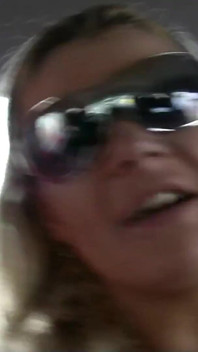 Blonde skinny teen Shana fucked by stepdad on vacation at the beach and got cumshot