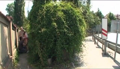 Out Sexxx: Amatorii face sex în aer liber cu o fată curvă