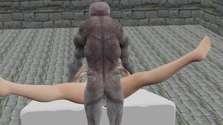 John silva: Mimozemské monstrum tvrdě šuká s bick dick