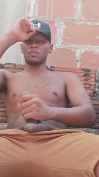 Masturbacion Amateur Bigdick BBC En La Azotea