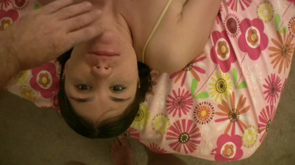 Very hot hardcore: Shy looking amateur teen blowing cock