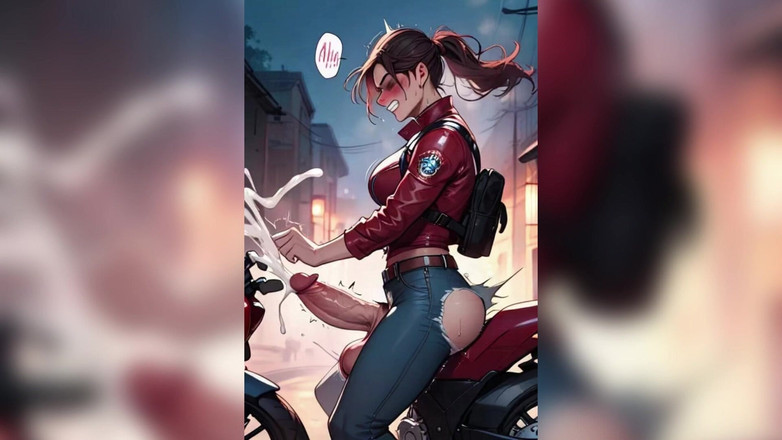 Shemale AI Porn: Kongkek mesin dildo besar
